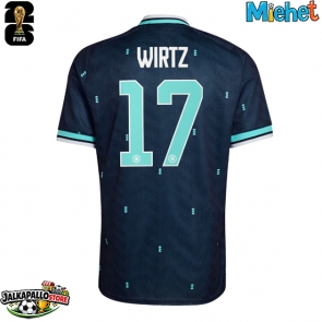 Saksa Florian Wirtz #17 Vieraspaita MM-kisat 2026 Lyhythihainen